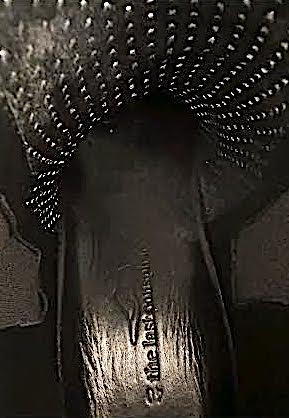 The Last Conspiracy Danish. Handmade in Portugal Black Leather Perforated Size: 40/9