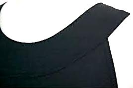 Yohji Yamamoto Japan. Y's Bis Black Techpoly/Cupra Dress