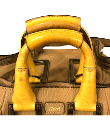 Chloe Paris. Phoebe Philo Designer Mini Brown Ocher Color Shoulder Bag / Crossbody Bag