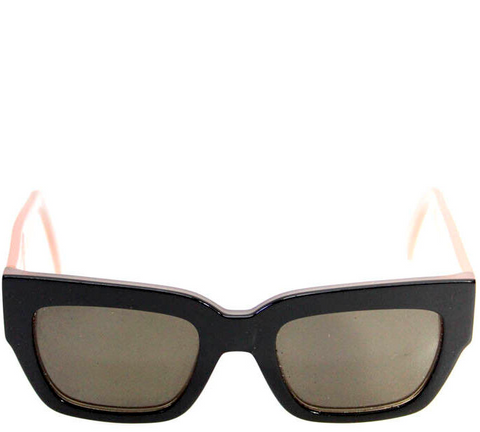 Tom Ford NY.  NEW. NWOT. Shiny Black Criss-Cross Gradient Lenses 64mm Sunglasses