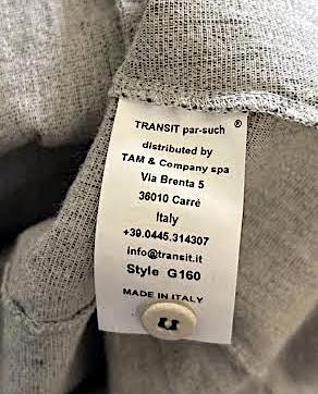 Transit Par Such Italy. Grey Linen/Viscose Blend Summer Weight Blazer