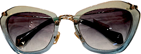 Miu Miu Italy. Brown Croc Pattern Leather Shoulder Bag / Hand Bag / Crossbody Bag