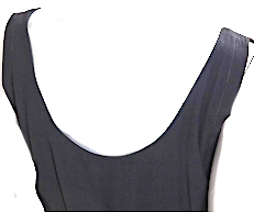 Loris Azzaro Paris. Little Black Classic Knee-Length Sleeveless Sheath