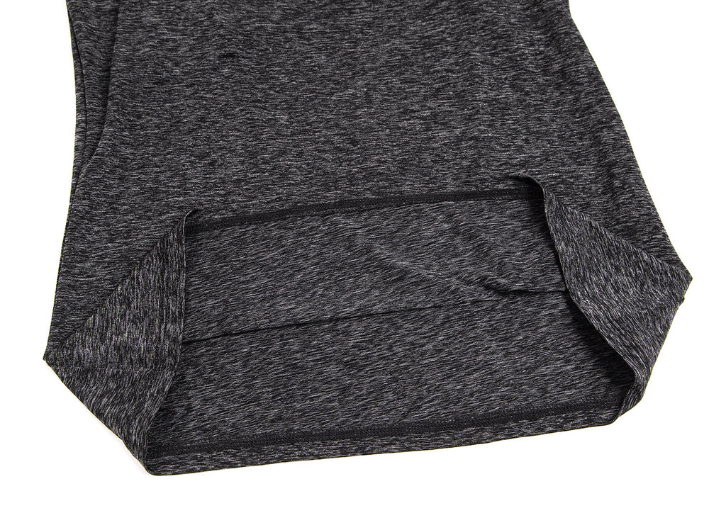 ISSEY MIYAKE JAPAN. FETE Charcoal Color Rayon Blend Stretch Camisole Top