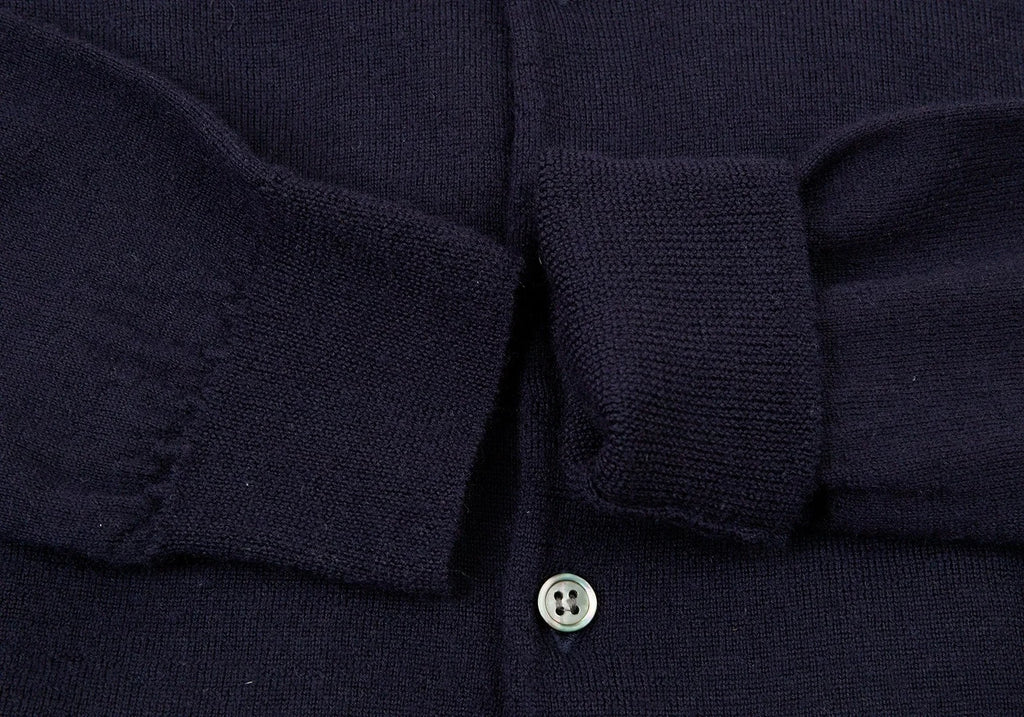 COMME des GARCONS COMME des GARCONS JAPAN. Navy/Grey Docking Dress Navy