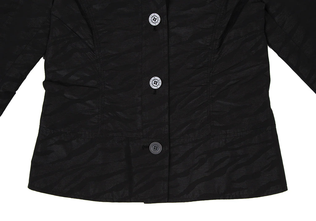 KRIZIA Paris. EVEX by KRIZIA Tiger Black Jacquard Luster Jacket