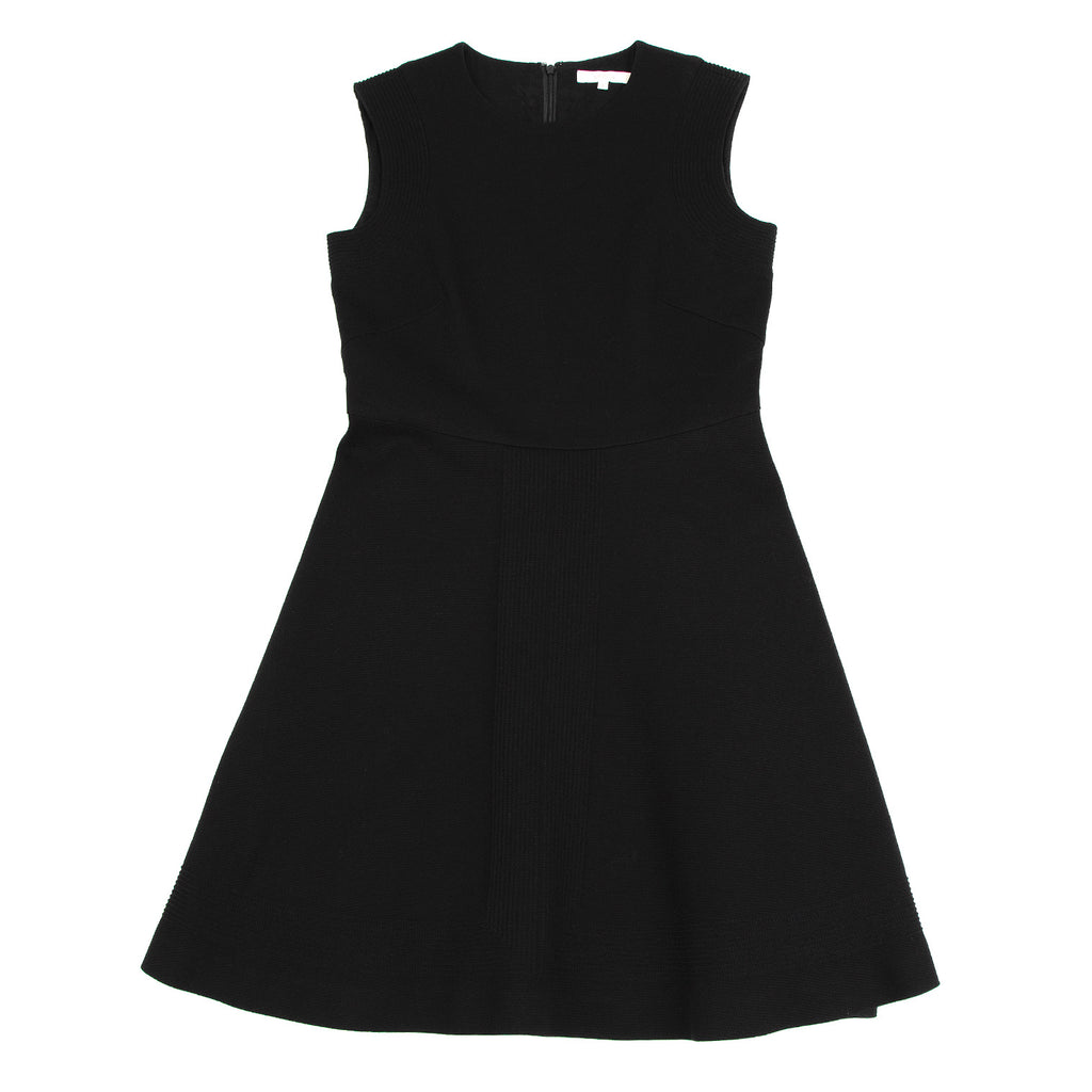 ISSEY MIYAKE JAPAN. Black EPOCA Cotton Sleeveless Dress