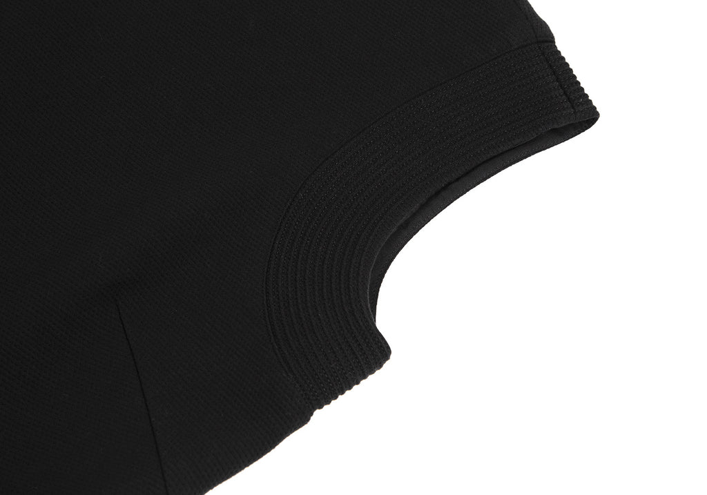ISSEY MIYAKE JAPAN. Black EPOCA Cotton Sleeveless Dress