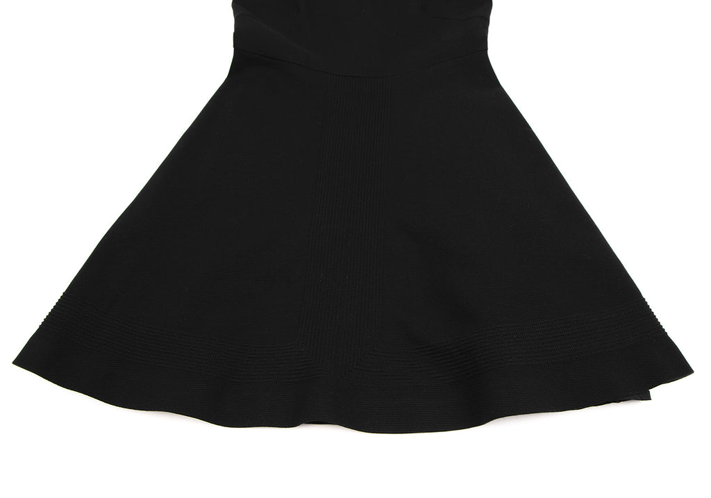 ISSEY MIYAKE JAPAN. Black EPOCA Cotton Sleeveless Dress