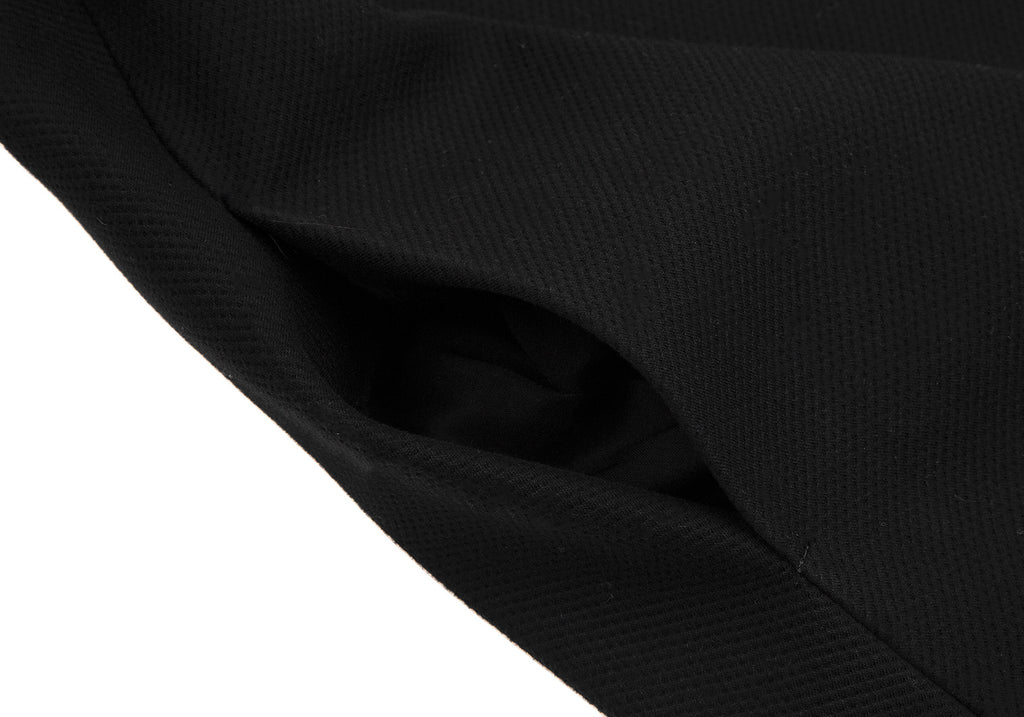 ISSEY MIYAKE JAPAN. Black EPOCA Cotton Sleeveless Dress