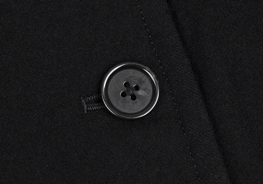 MARGARET HOWELL LONDON/TOKYO. Black Wool Pea Coat