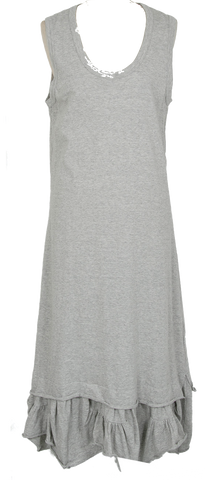 COMME des GARCONS COMME des GARCONS Japan. Navy Cotton Sleeveless Dress