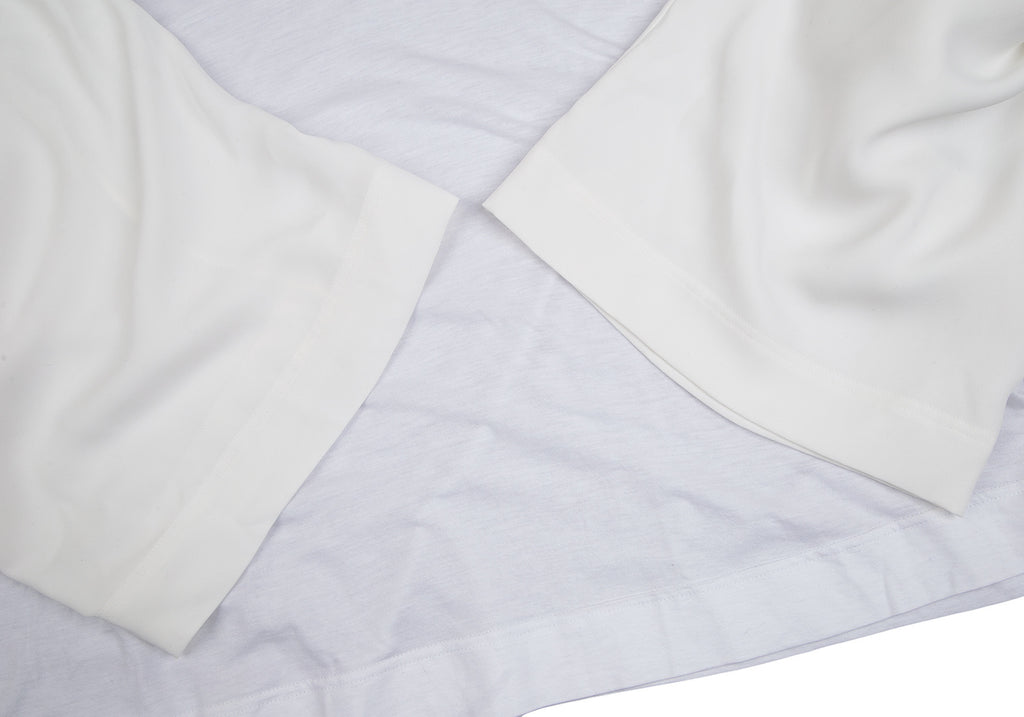 Yohji Yamamoto Japan. TAKESHI KOSAKA by Y's Pink Label White Removable Sleeves Shirt