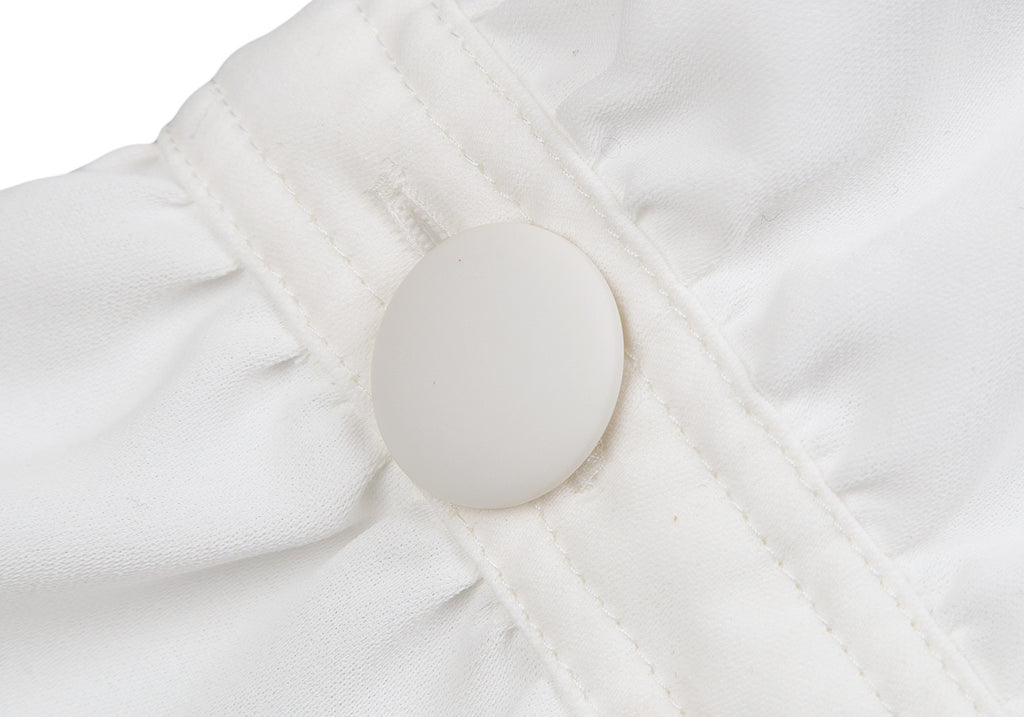 Yohji Yamamoto Japan. TAKESHI KOSAKA by Y's Pink Label White Removable Sleeves Shirt