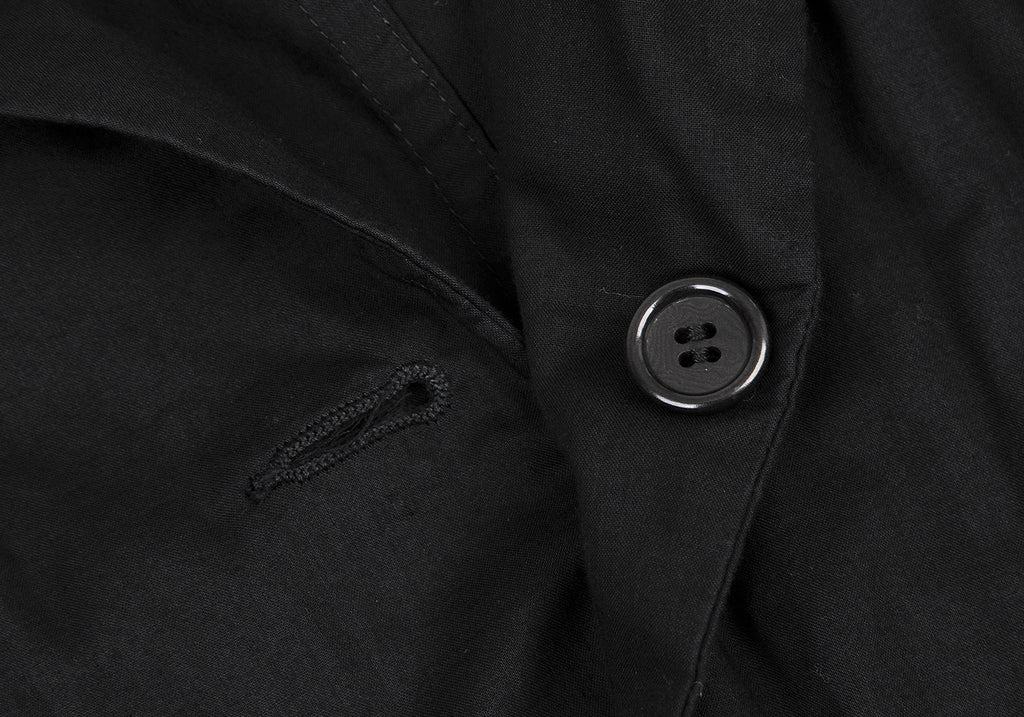 ISSEY MIYAKE JAPAN. zucca Black Cotton Jacket