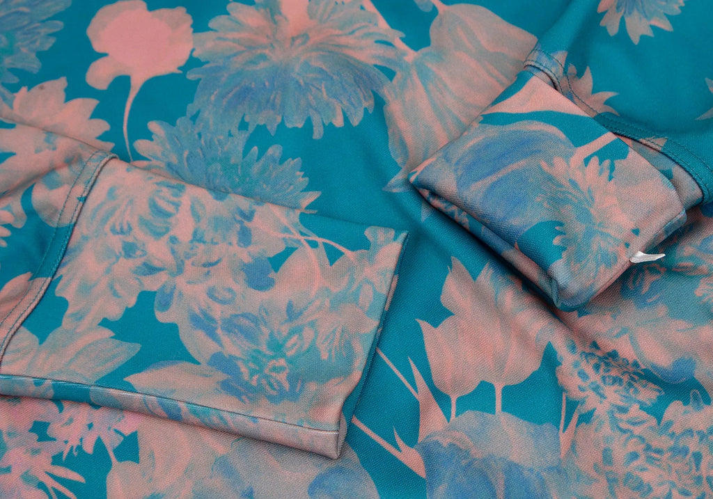 SENSOUNICO JAPAN. Cube-Cube Floral Printed Dress