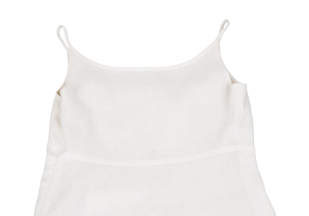 KEITA MARUYAMA JAPAN. White Bora Lace Embroidered Cami Dress