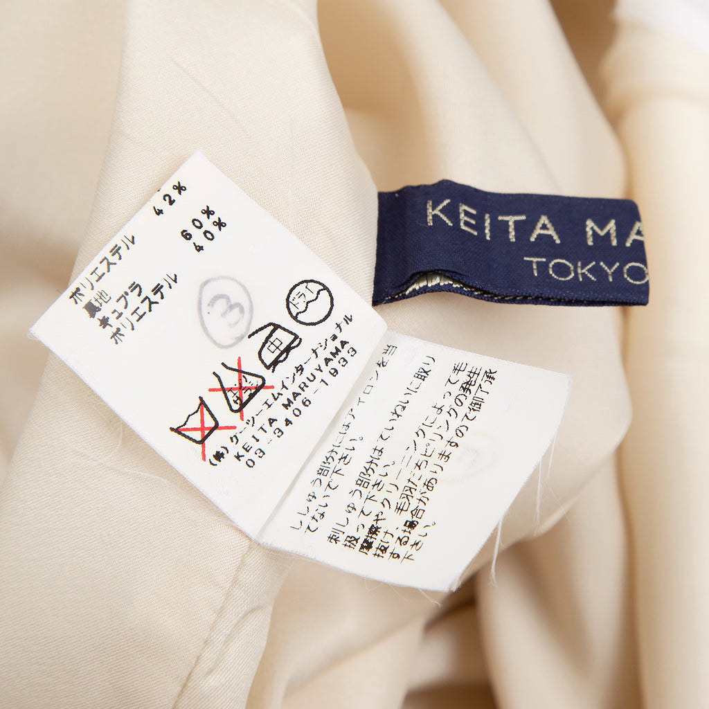 KEITA MARUYAMA JAPAN. White Bora Lace Embroidered Cami Dress