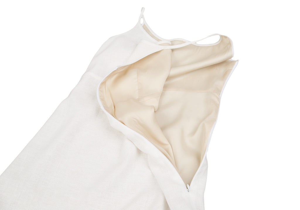 KEITA MARUYAMA JAPAN. White Bora Lace Embroidered Cami Dress