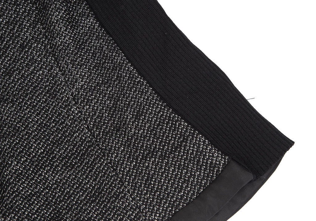 HIROKO KOSHINO HIROKO BIS JAPAN. Piping Stitched Black Shawl-collar Jacket