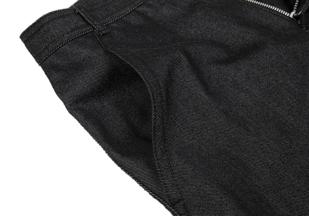 COMME des GARCONS JAPAN. robe de chambre. Black Denim A Line Skirt