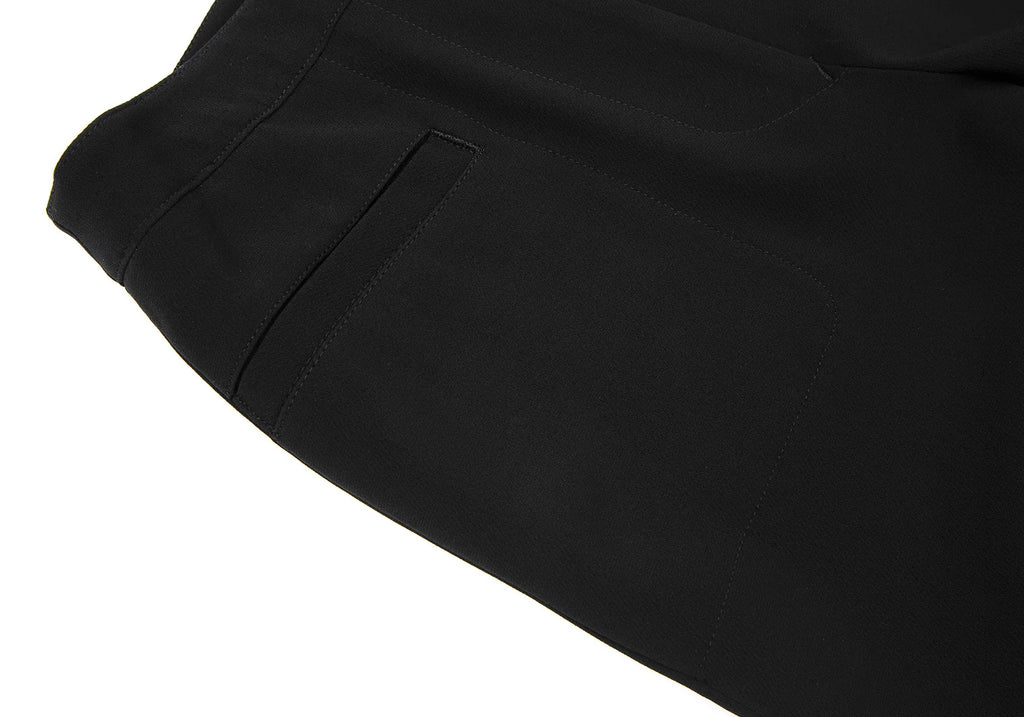 Jean-Paul GAULTIER PARIS. FEMME Black Triacetate Straight Pants