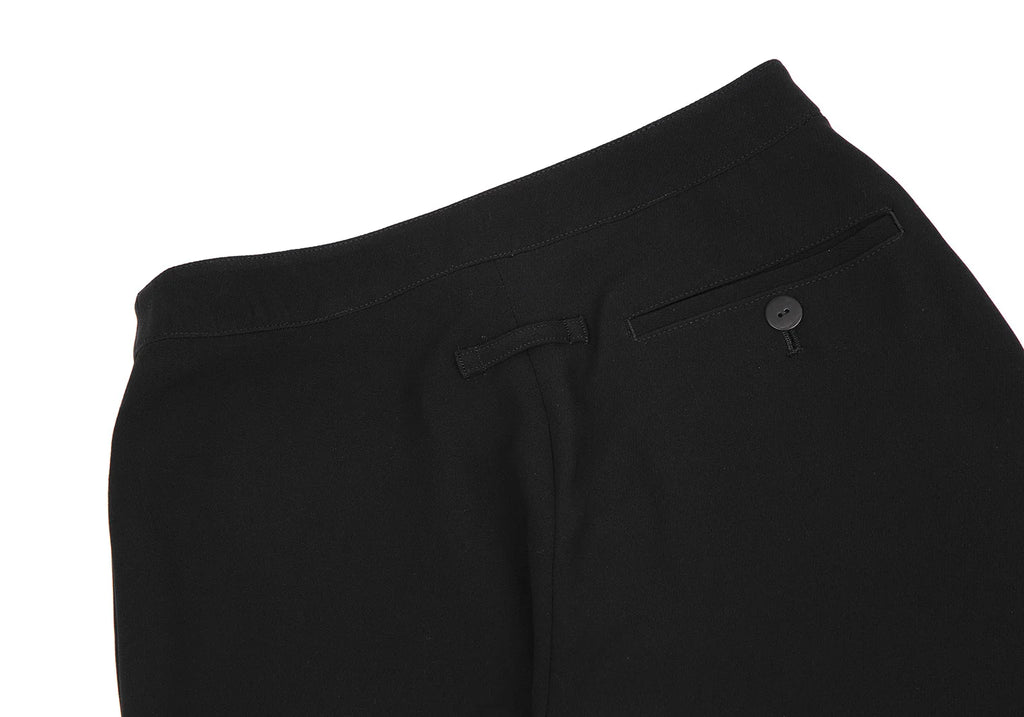Jean-Paul GAULTIER PARIS. FEMME Black Triacetate Straight Pants