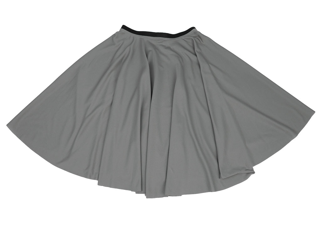 ISSEY MIYAKE JAPAN. 132 5. LINE. Grey PolyTech Blend Drape Skirt