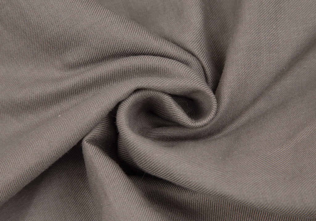 Issey Miyake Japan. Plantation Line. Grey Cotton Linen Sleeveless Wrap Dress