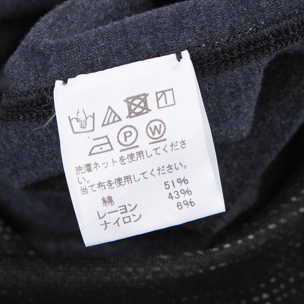 Issey Miyake Japan "HaaT" Black Faded Cotton/Rayon Printed Dress