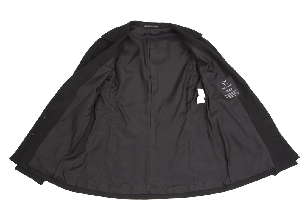 YOHJI YAMAMOTO JAPAN. Y's Wool Black Tailored Jacket