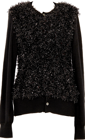 Comme des Garçons Japan. BLACK. NEW W/TAGS Grey Wool Tweed Pattern Evening Jacket