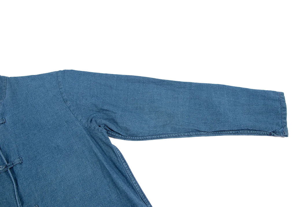 45rpm JAPAN. Blue Cotton Denim Chinese Button Jacket