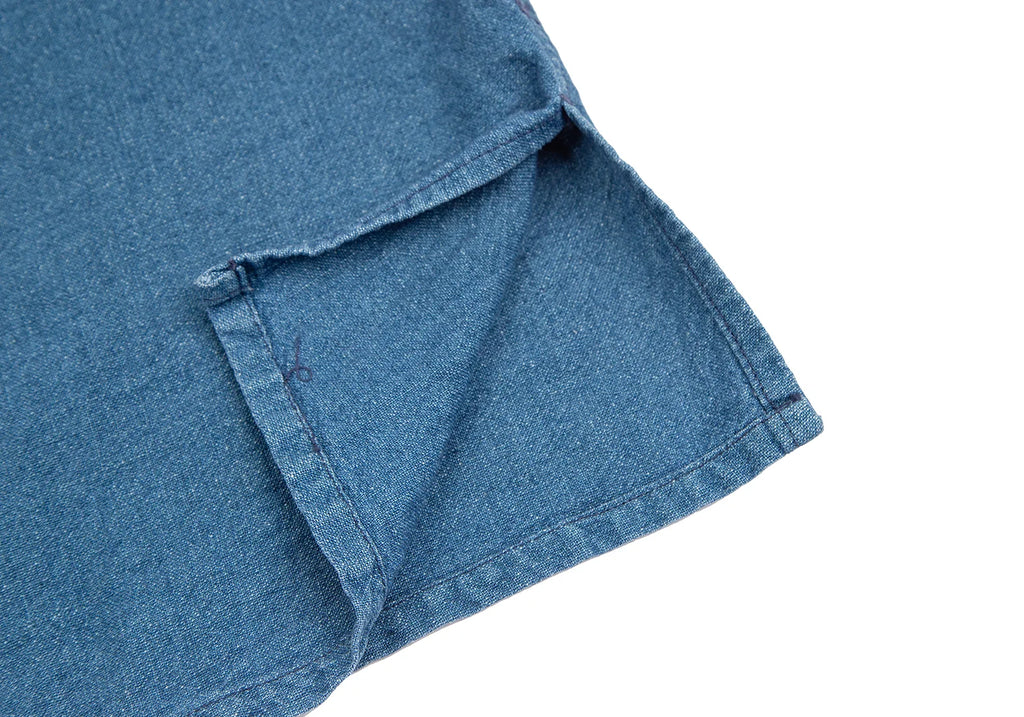 45rpm JAPAN. Blue Cotton Denim Chinese Button Jacket