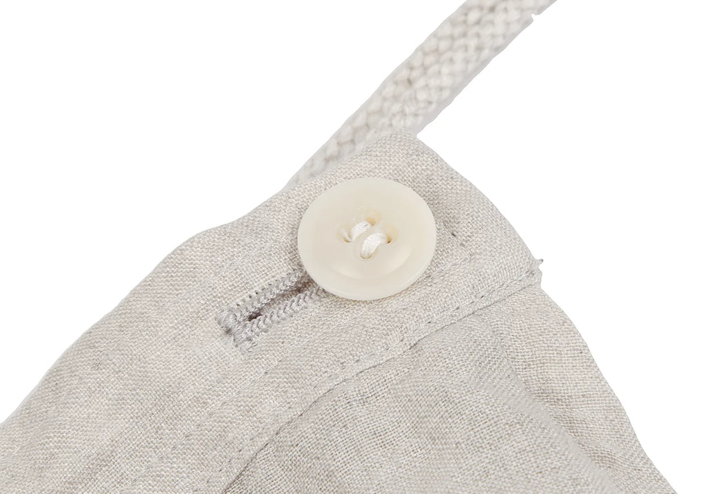 YOHJI YAMAMOTO JAPAN. Y'S. Beige Linen Asymmetric Skirt