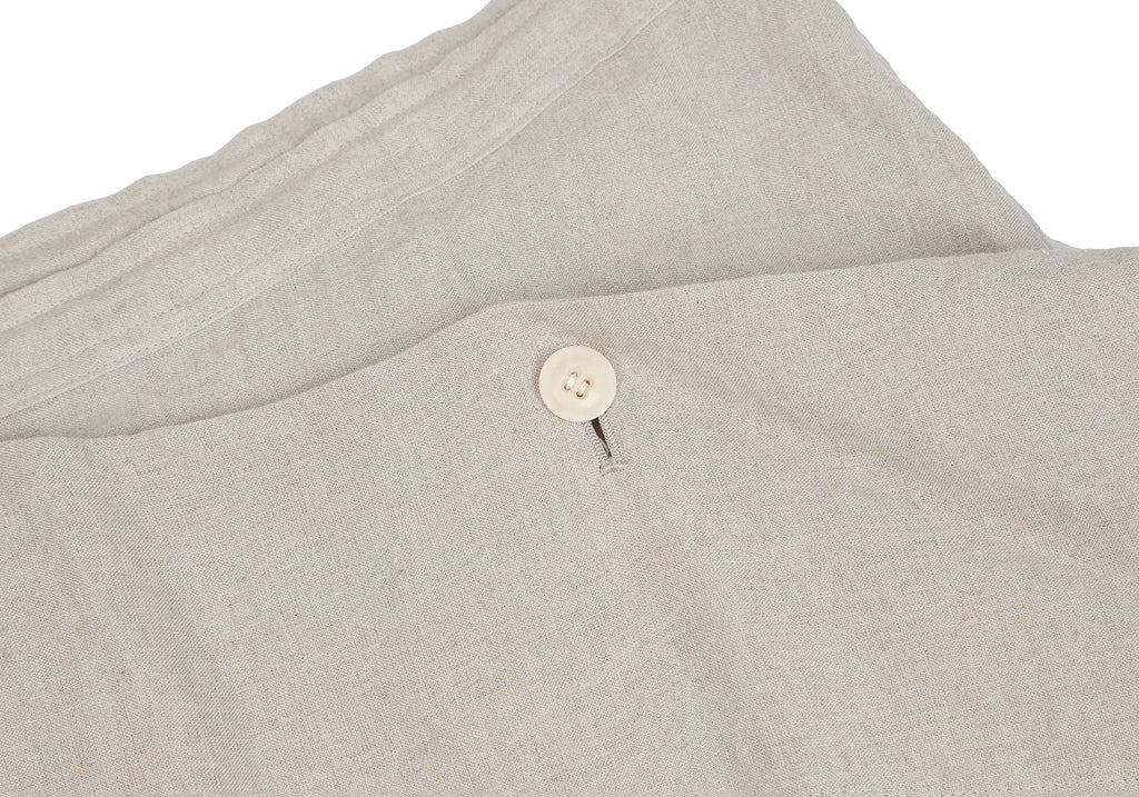 YOHJI YAMAMOTO JAPAN. Y'S. Beige Linen Asymmetric Skirt