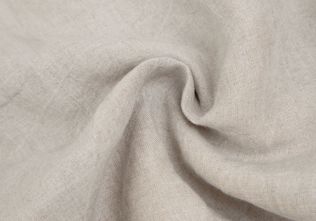 YOHJI YAMAMOTO JAPAN. Y'S. Beige Linen Asymmetric Skirt