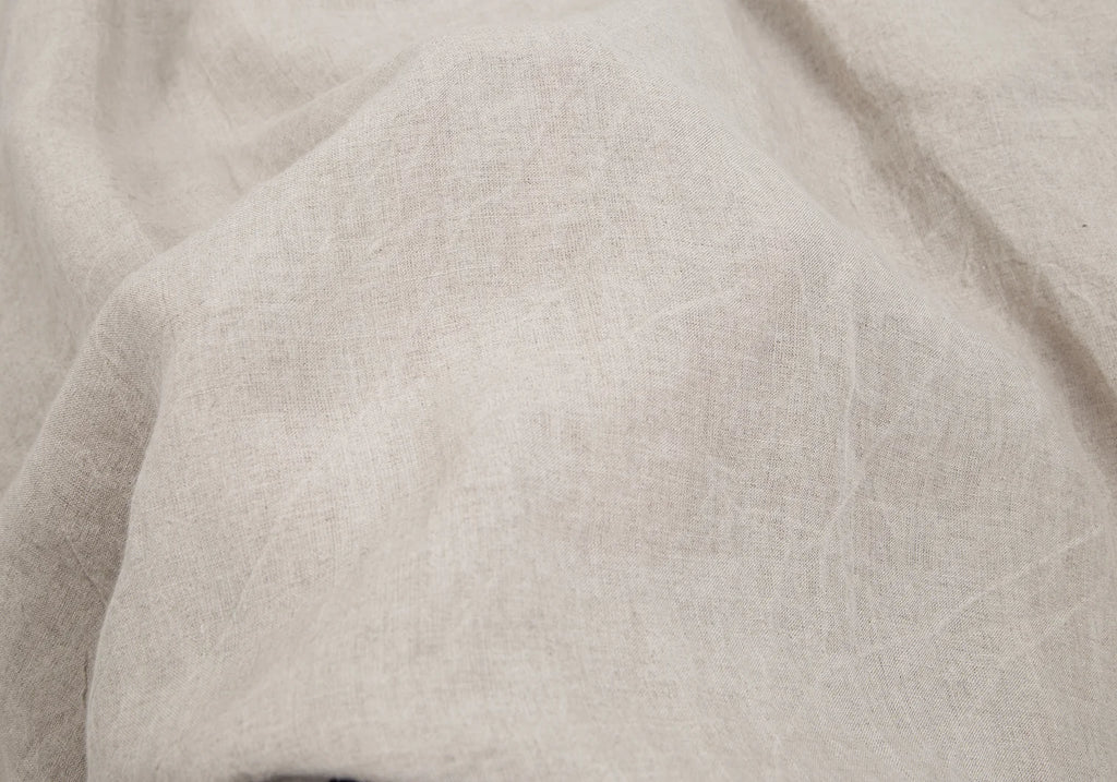 YOHJI YAMAMOTO JAPAN. Y'S. Beige Linen Asymmetric Skirt