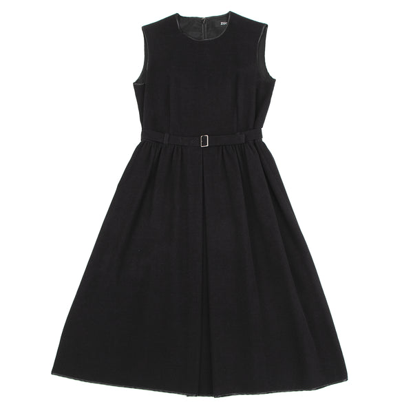 Issey Miyake Japan. Zucca. Black Cotton Rayon Sleeveless Issey Miyake Japan. Zucca. Black Cotton Rayon Sleeveless
