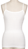 Jean-Paul GAULTIER FEMME. White Logo Broad Stitch Camisole White