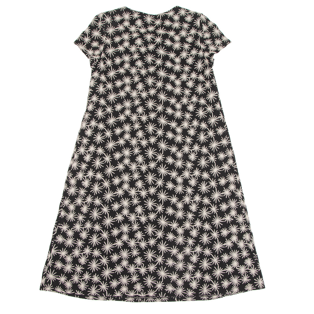 Sybilla Spain. Black Cotton Embroidery Dress