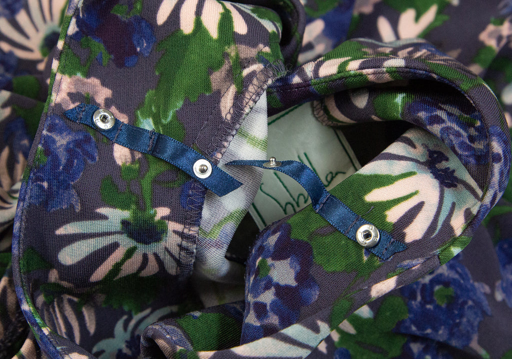 Sybilla Spain. Lavender Floral Printed Dress