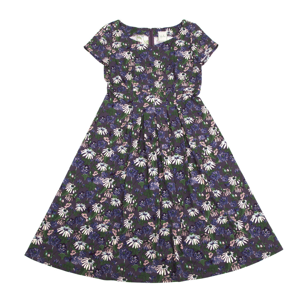 Sybilla Spain. Lavender Floral Printed Dress