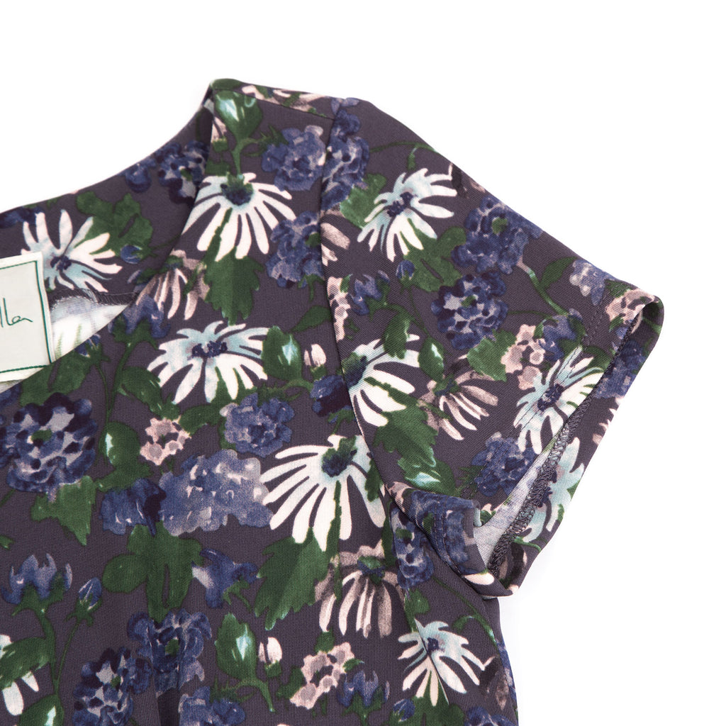 Sybilla Spain. Lavender Floral Printed Dress