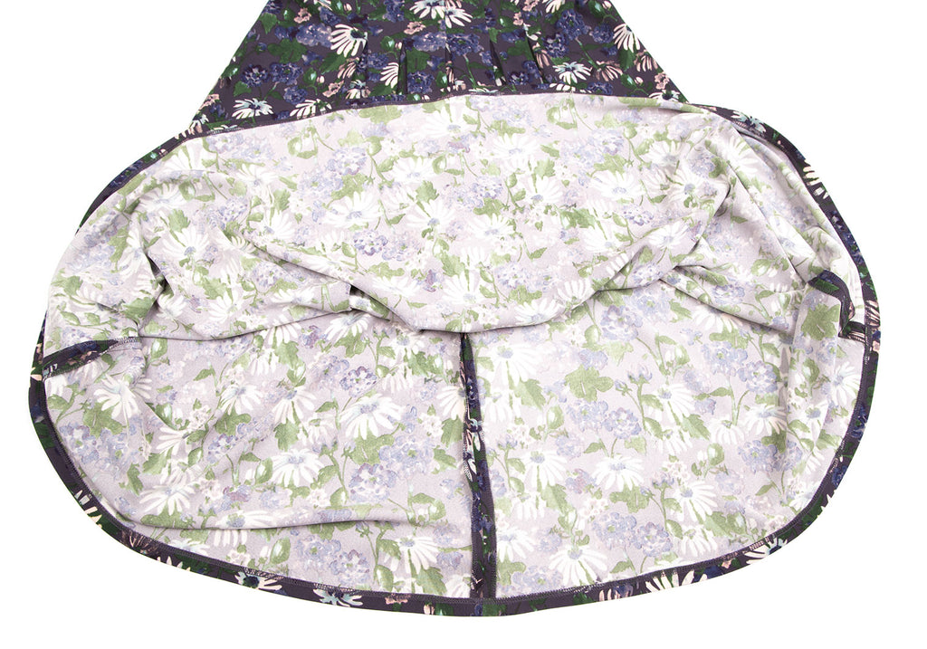 Sybilla Spain. Lavender Floral Printed Dress