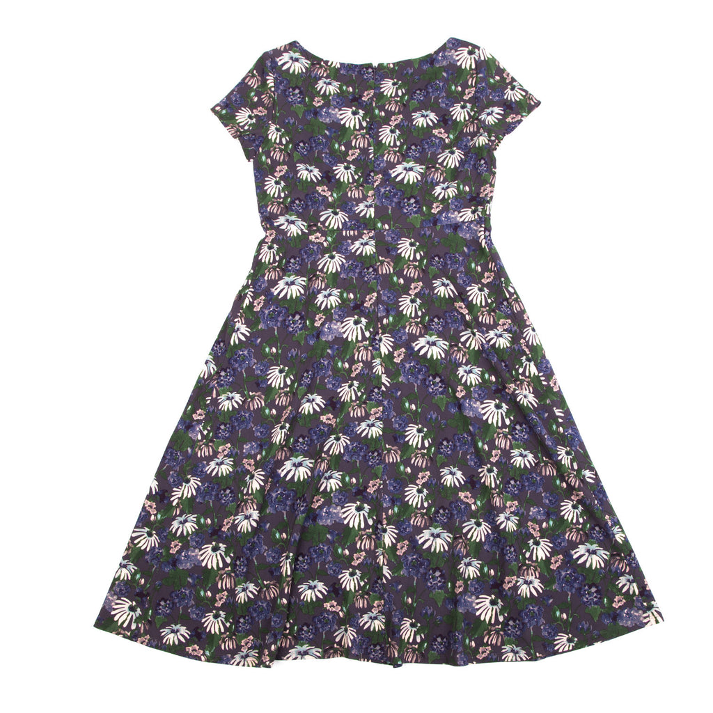 Sybilla Spain. Lavender Floral Printed Dress