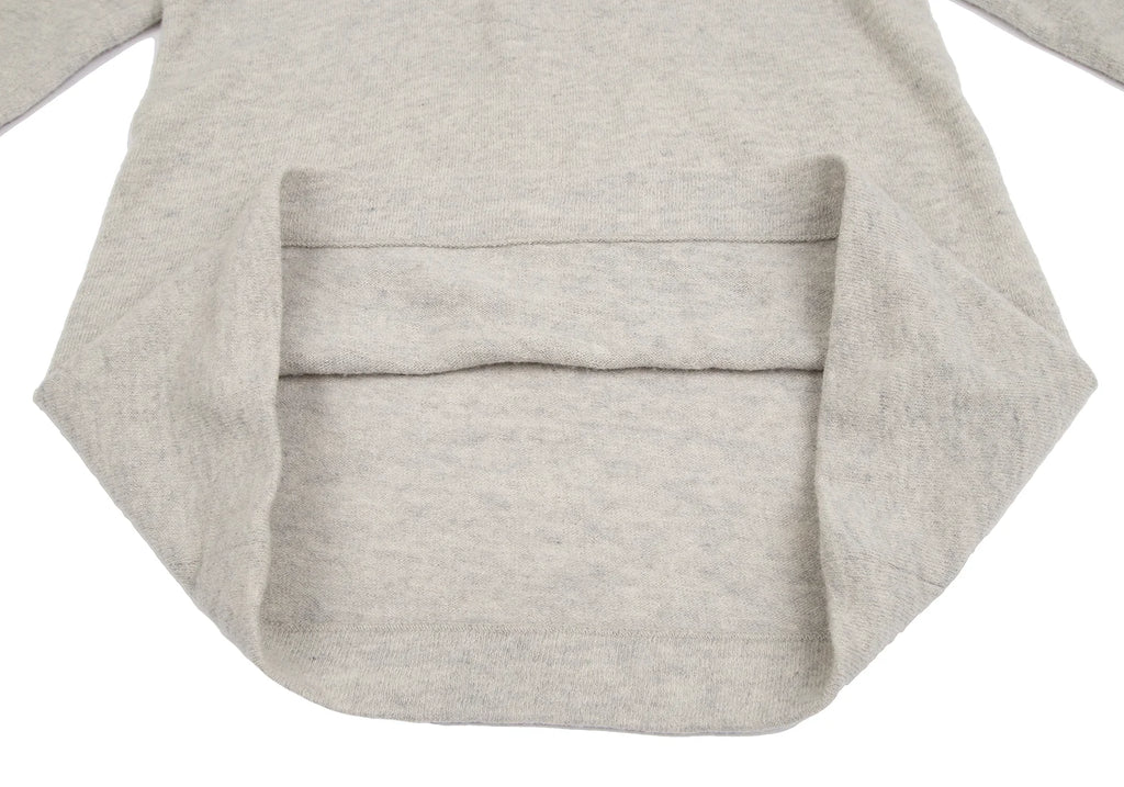 45rpm 45R umii908 JAPAN. Grey Wool Knit Hoodie