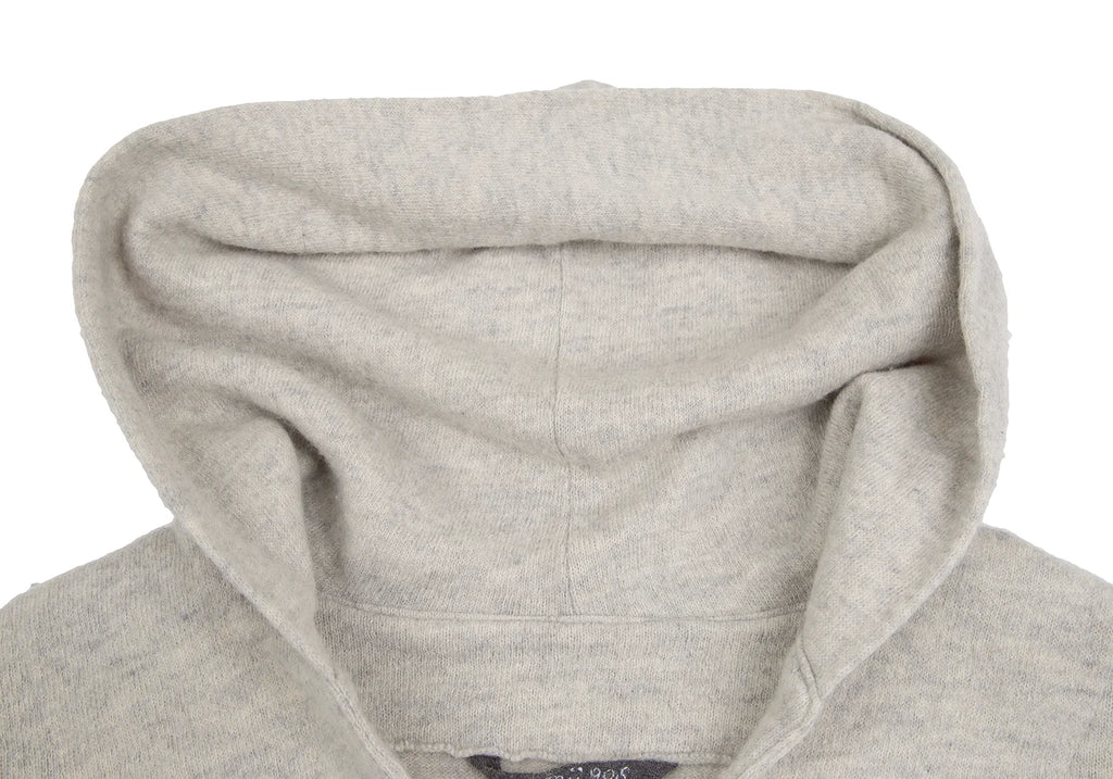 45rpm 45R umii908 JAPAN. Grey Wool Knit Hoodie