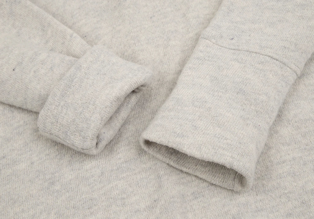 45rpm 45R umii908 JAPAN. Grey Wool Knit Hoodie