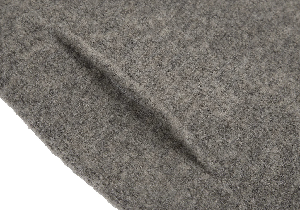 ISSEY MIYAKE JAPAN. HaaT. Grey Wool Knit Jacket